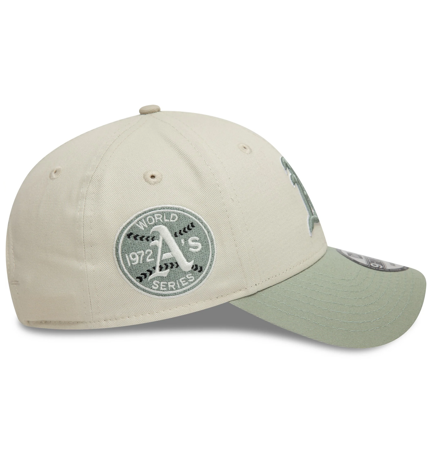 New Era Oakland Athletics 9FORTY World Series Patch Ivory-Green