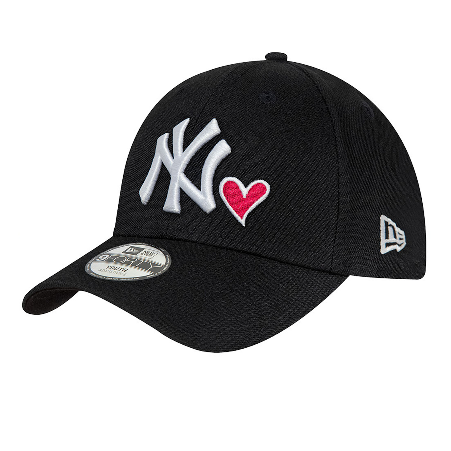 New Era Youth Icon New York Yankees Icon 9FORTY Junior Black