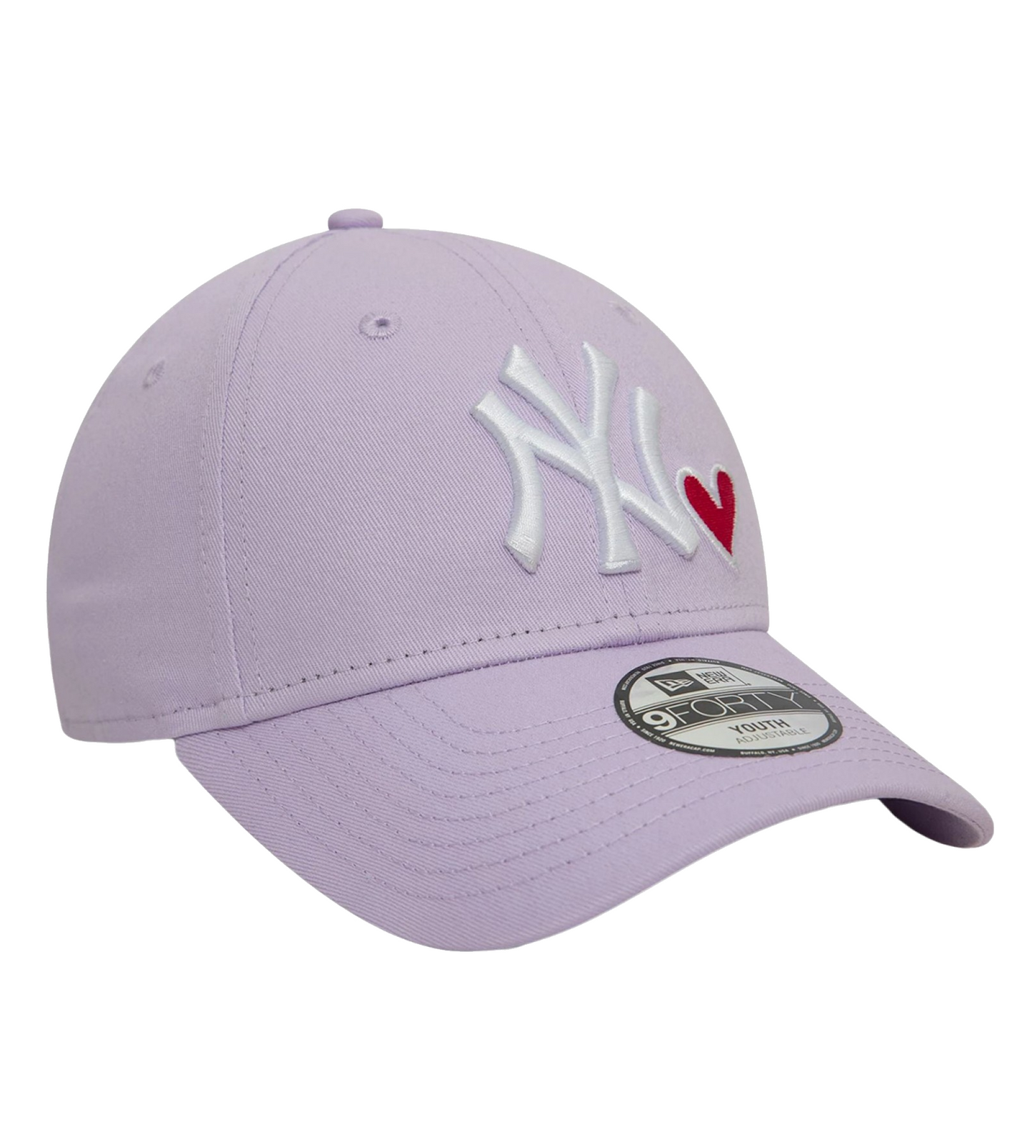 New Era Youth Icon New York Yankees Icon 9FORTY Junior Lilac