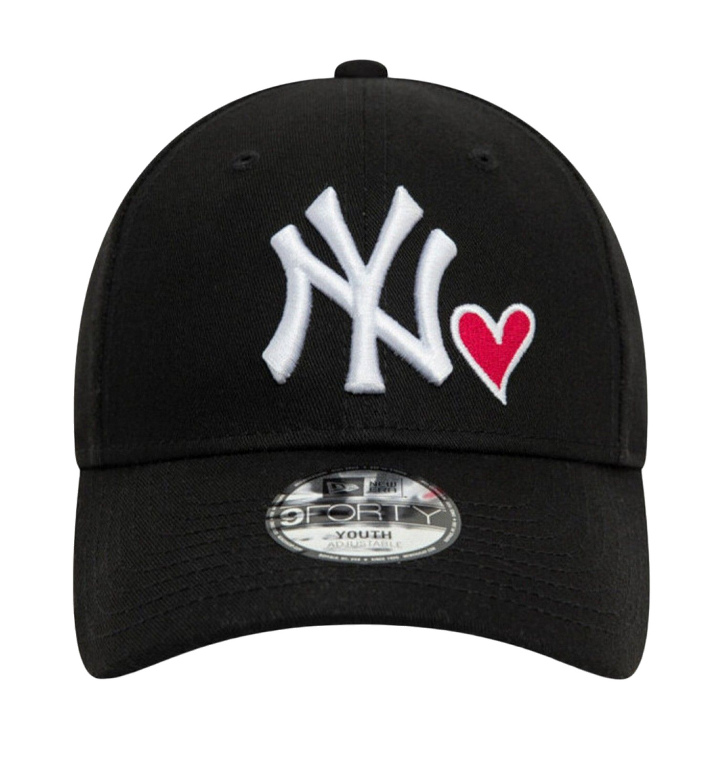 New Era Youth Icon New York Yankees Icon 9FORTY Junior Black
