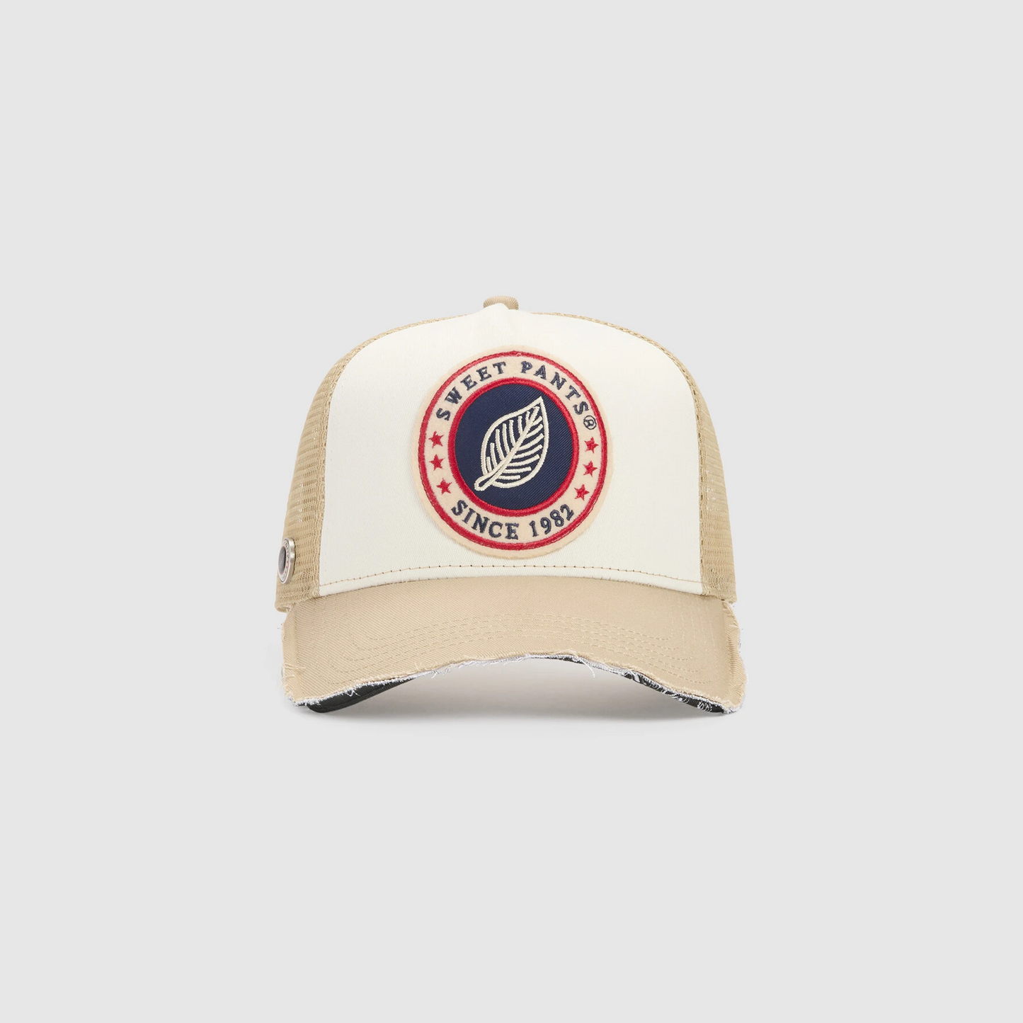 Sweet Pants Casquette Home Run Band White Pepper