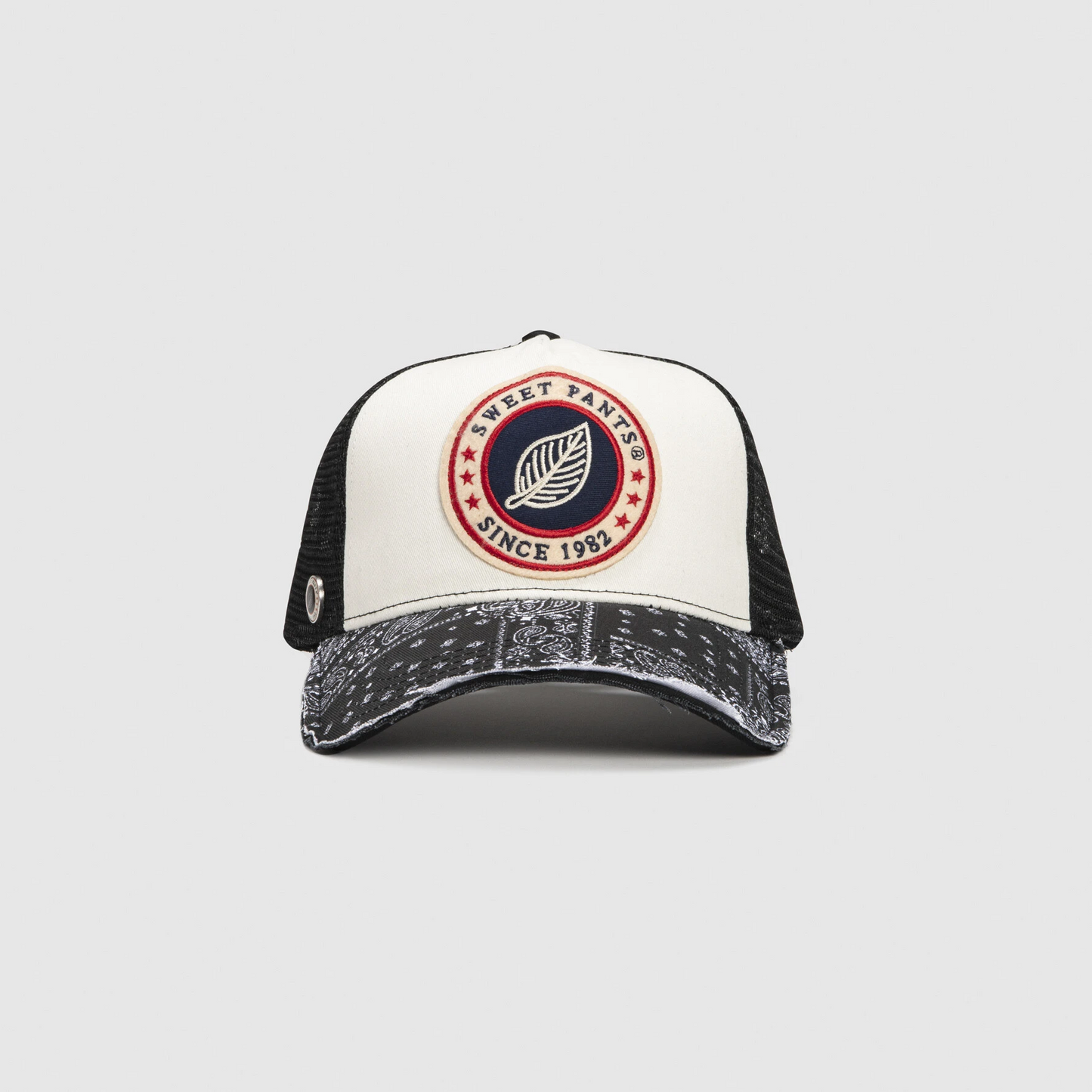 Sweet Pants Casquette Home Run Print Bandana Off White