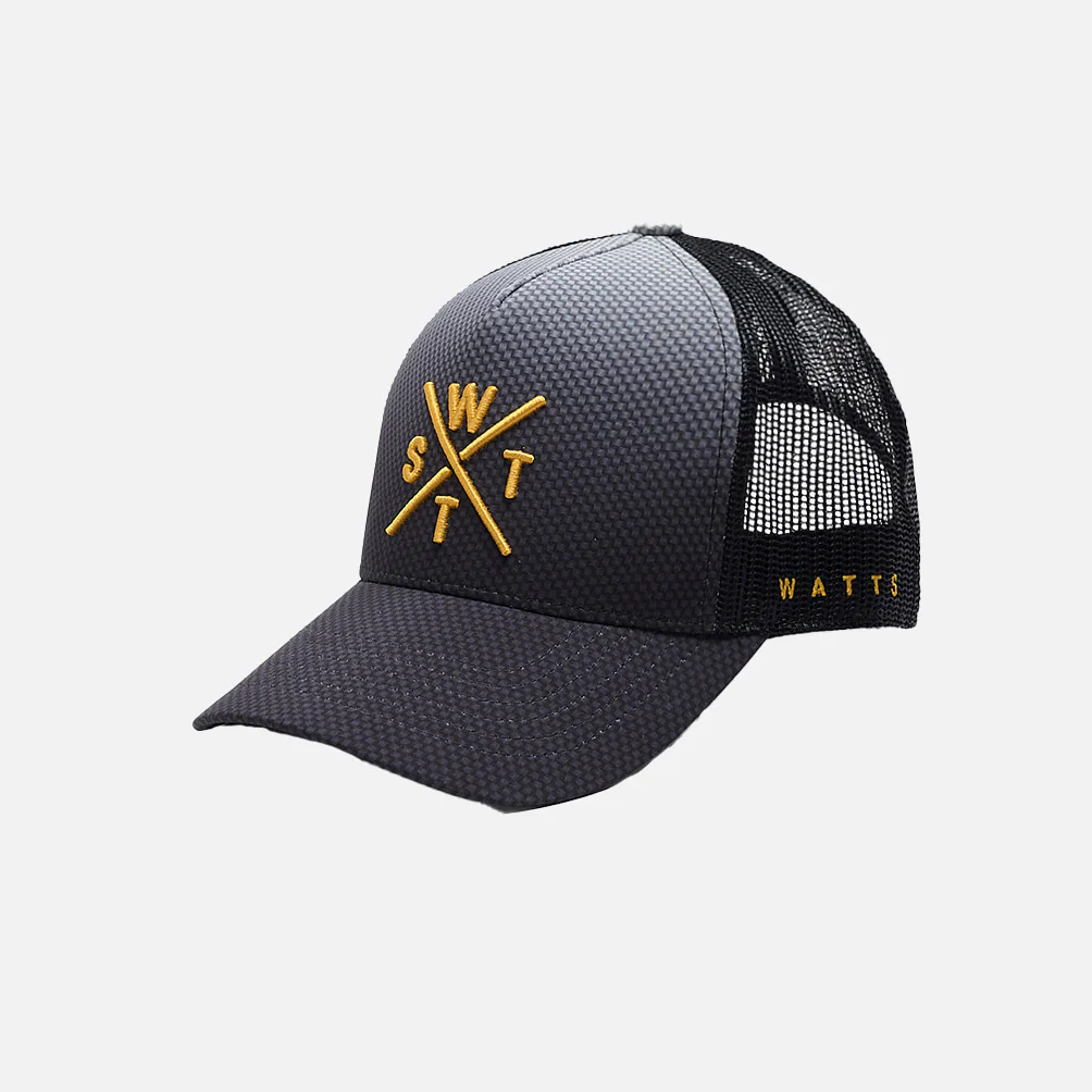 WATTS CASQUETTE TOKYO - GRIS PÉTROLE ET NOIR DEEP DYE