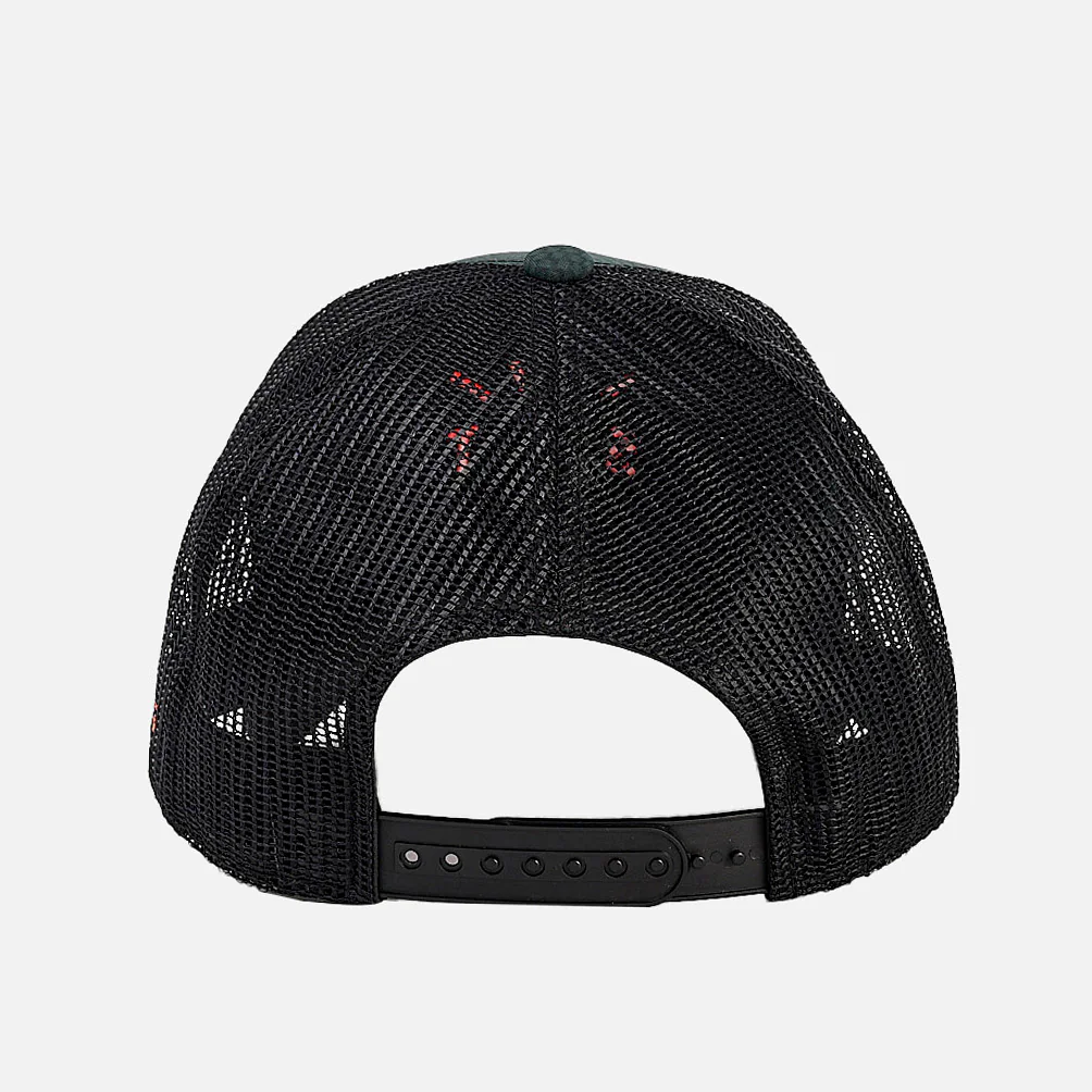 WATTS CASQUETTE TOKYO - VERT SAPIN ET NOIR DEEP DYE