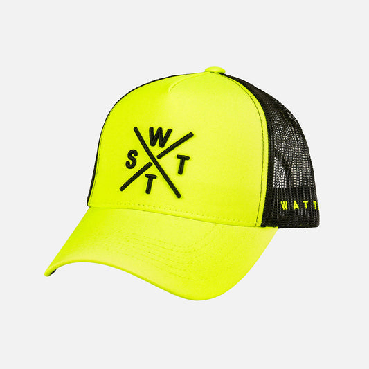 WATTS CASQUETTE TRIBE - JAUNE FLUO
