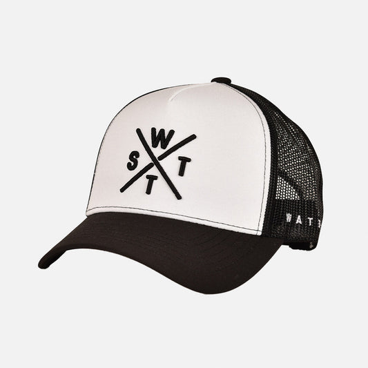 WATTS CASQUETTE TRIBE - NOIR & BLANC