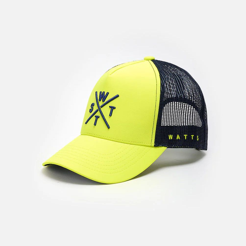 WATTS CASQUETTE TRIBE - JAUNE ET BLEU