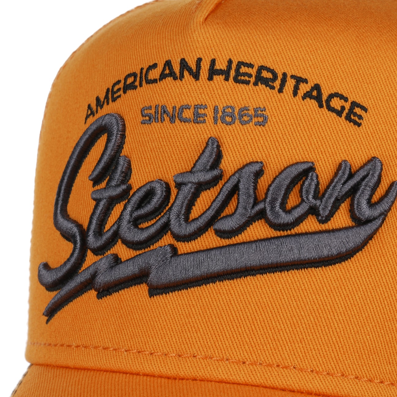 Stetson Casquette Trucker Since 1865 Orange
