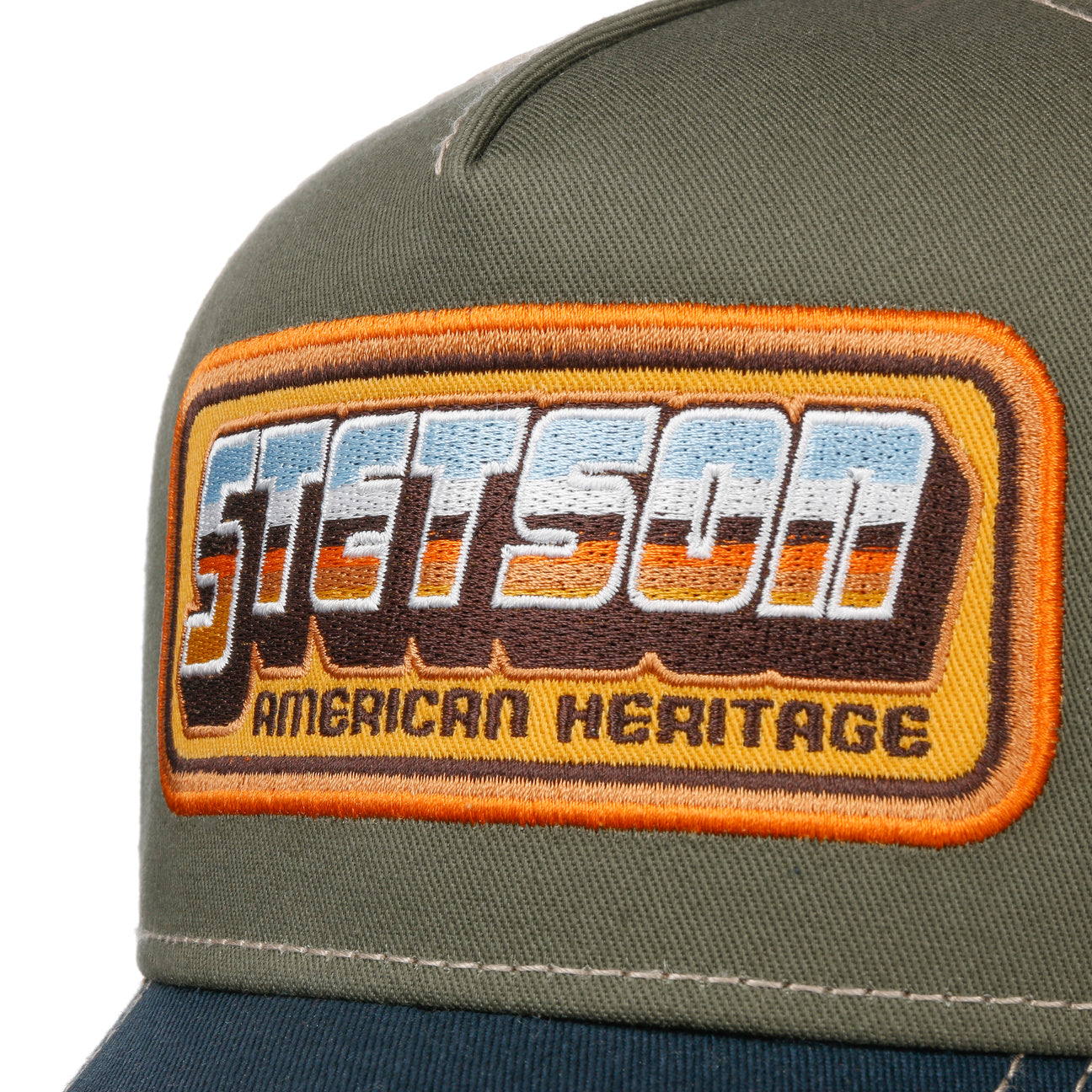 Stetson Casquette American Heritage Patch Olive