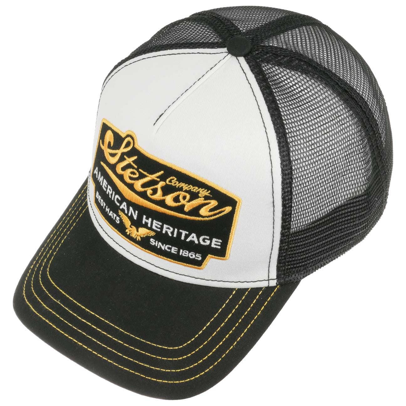 Stetson Casquette American Heritage Trucker Noir
