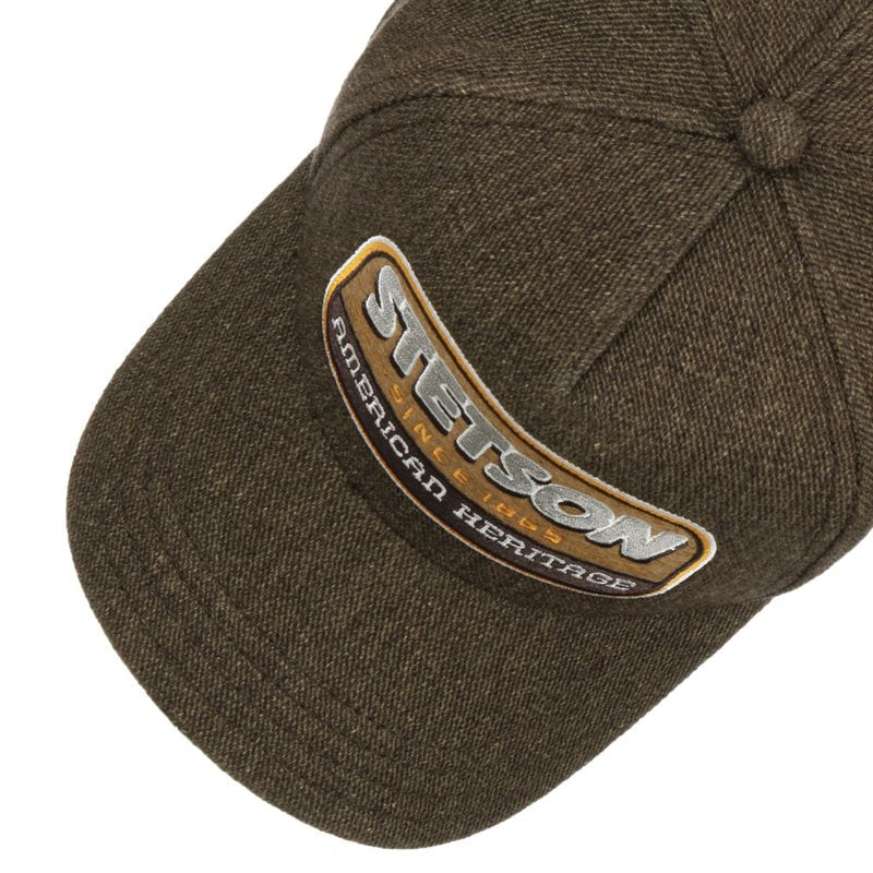 Stetson Casquette American Heritage Laine Marron