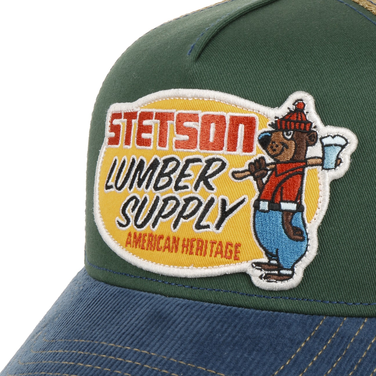 Stetson Casquette Lumber Supply Vert