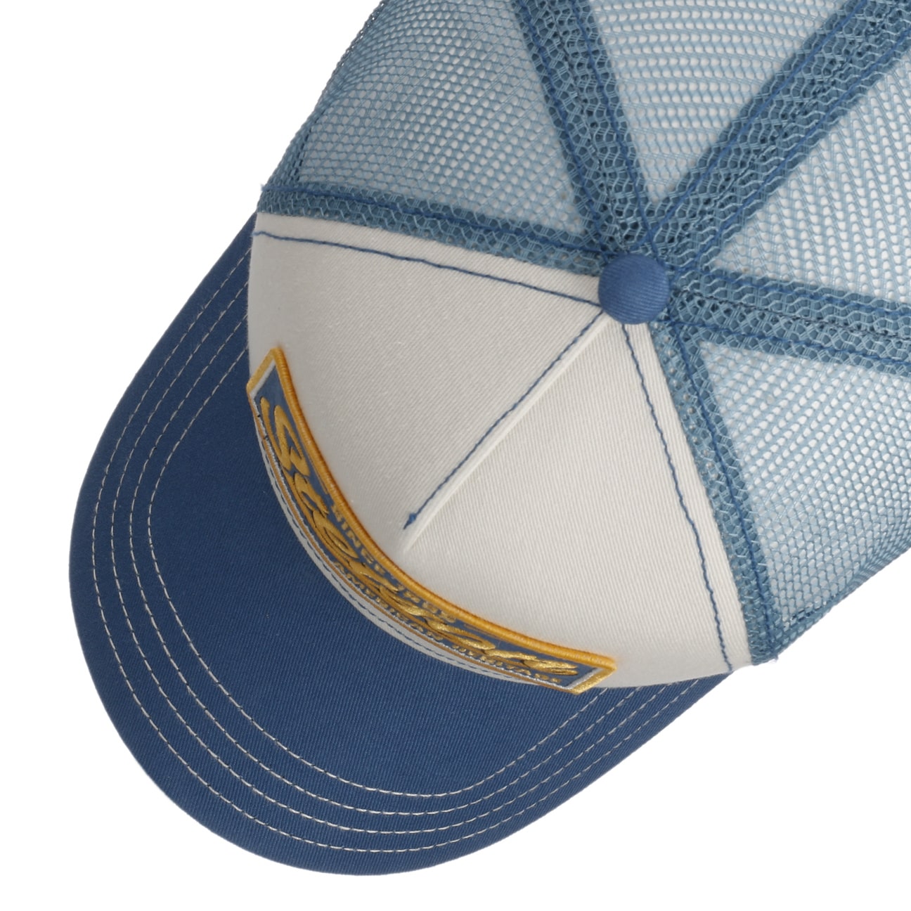 Stetson Casquette Since 1865 Vintage Bleue
