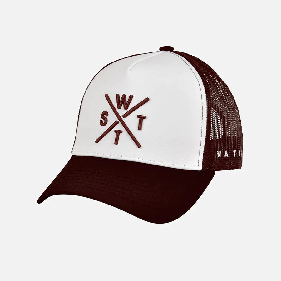 WATTS CASQUETTE TRIBE - CARAMEL & BLANCHE