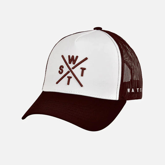 WATTS CASQUETTE TRIBE - CARAMEL & BLANCHE
