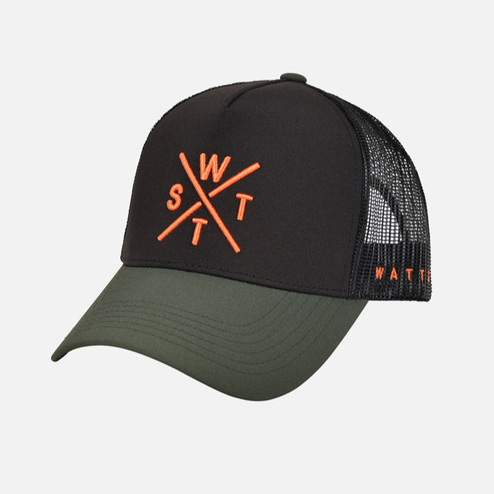 WATTS CASQUETTE TRIBE - VERT SAPIN