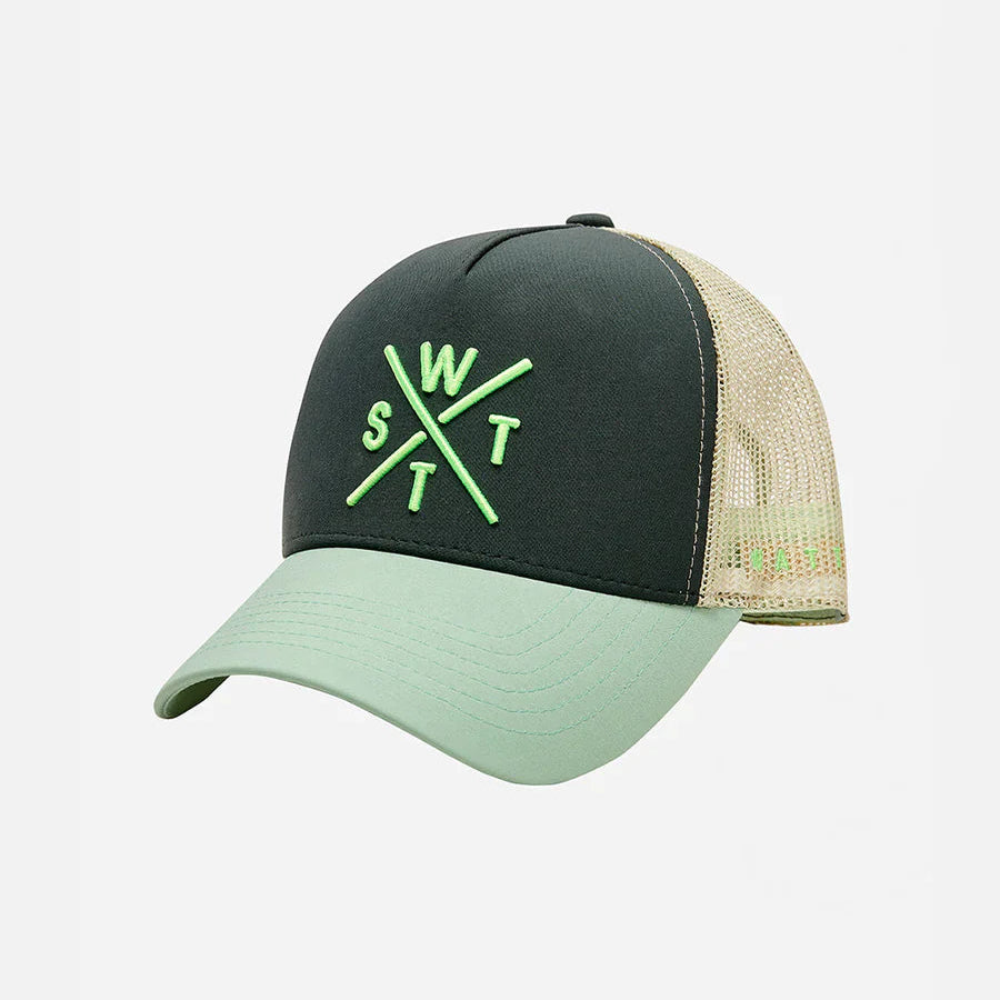 WATTS CASQUETTE TRIBE - VERT SAUGE