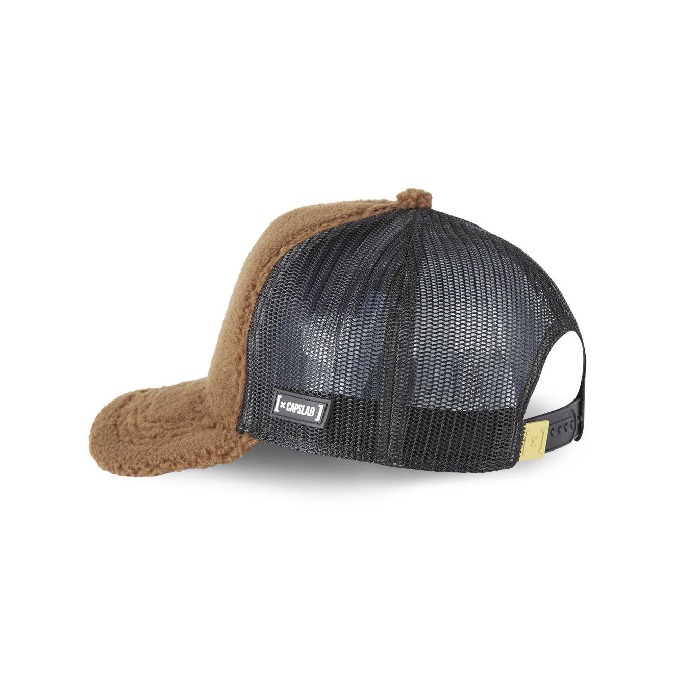 CAPSLAB Casquette Trucker Looney Tunes Taz Marron