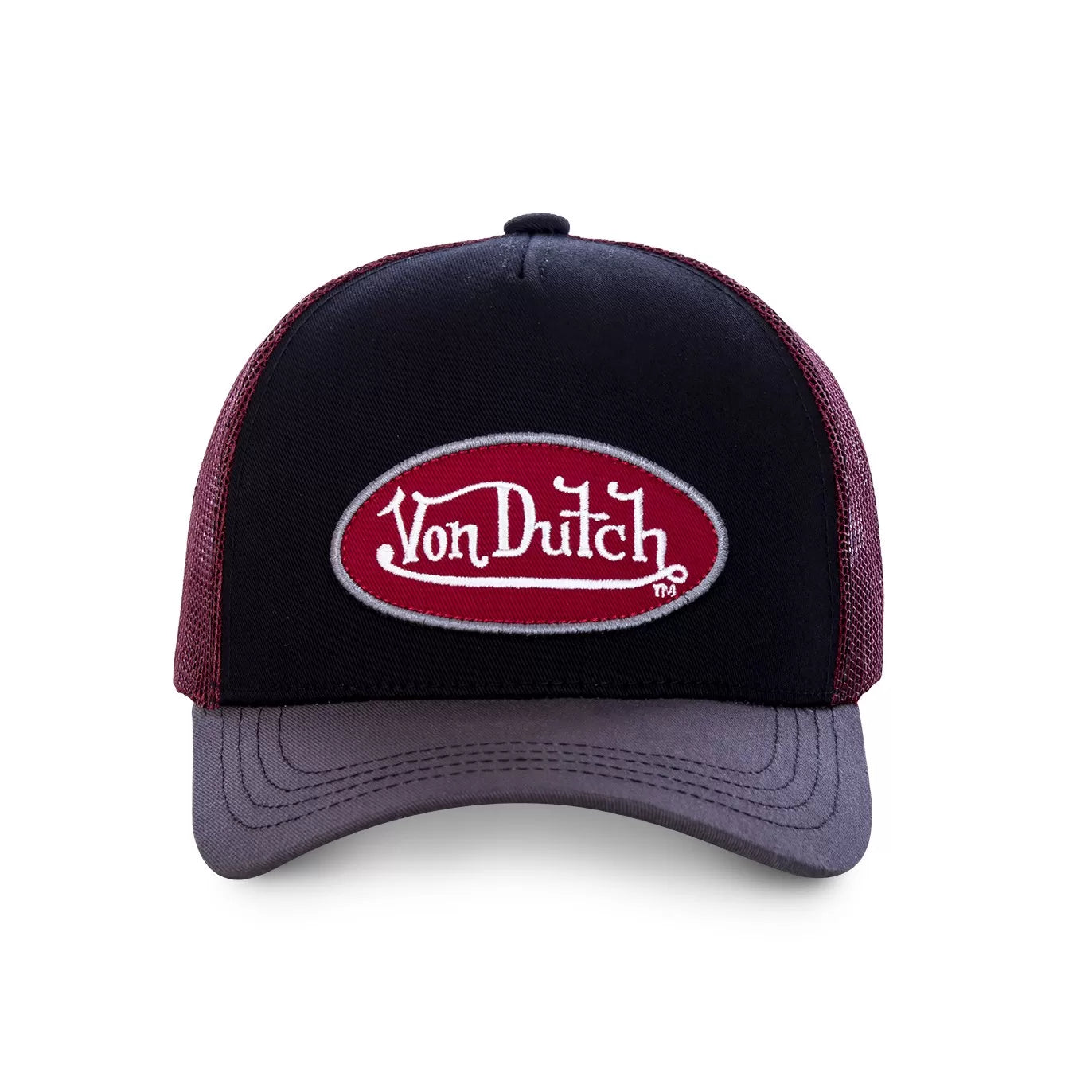 Von Dutch Casquette Rouge et Gris Baseball