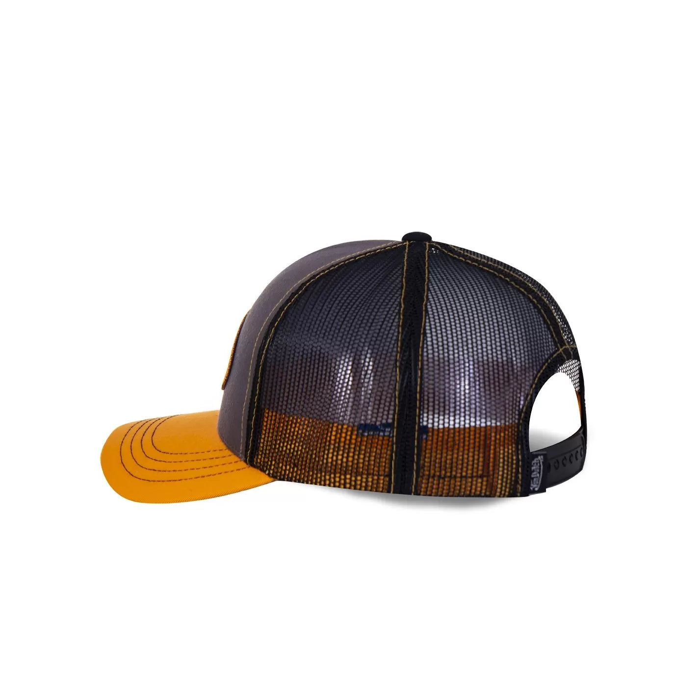 Von Dutch Casquette Orange Gris & Jaune Trucker