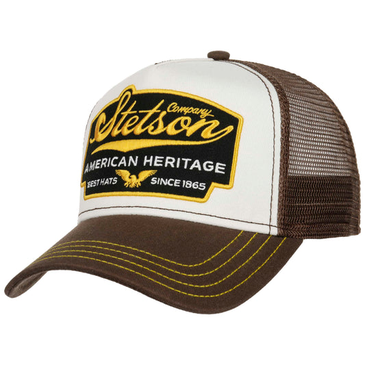 Stetson Casquette American Heritage Trucker Marron