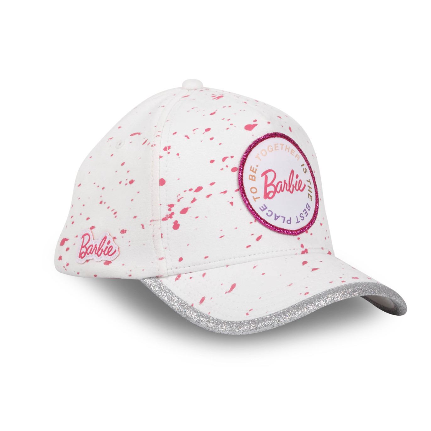 CAPSLAB Casquette Baseball Barbie Snapback Blanc/Rose