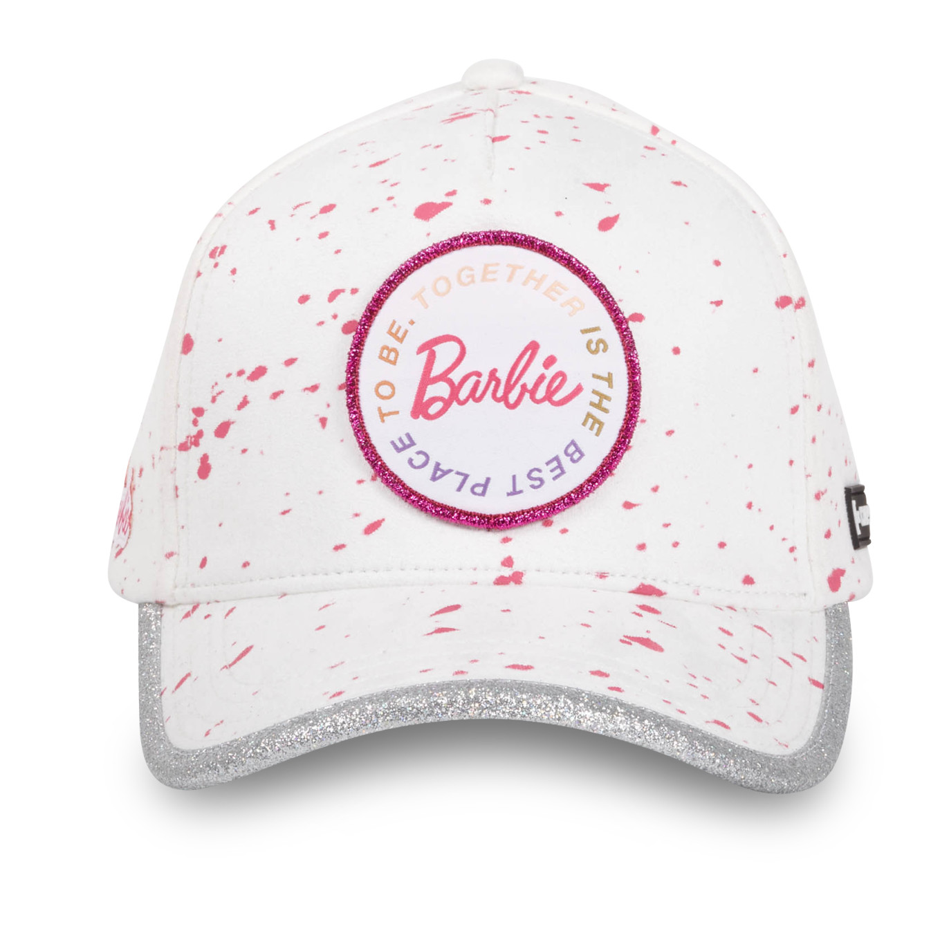 CAPSLAB Casquette Baseball Barbie Snapback Blanc/Rose