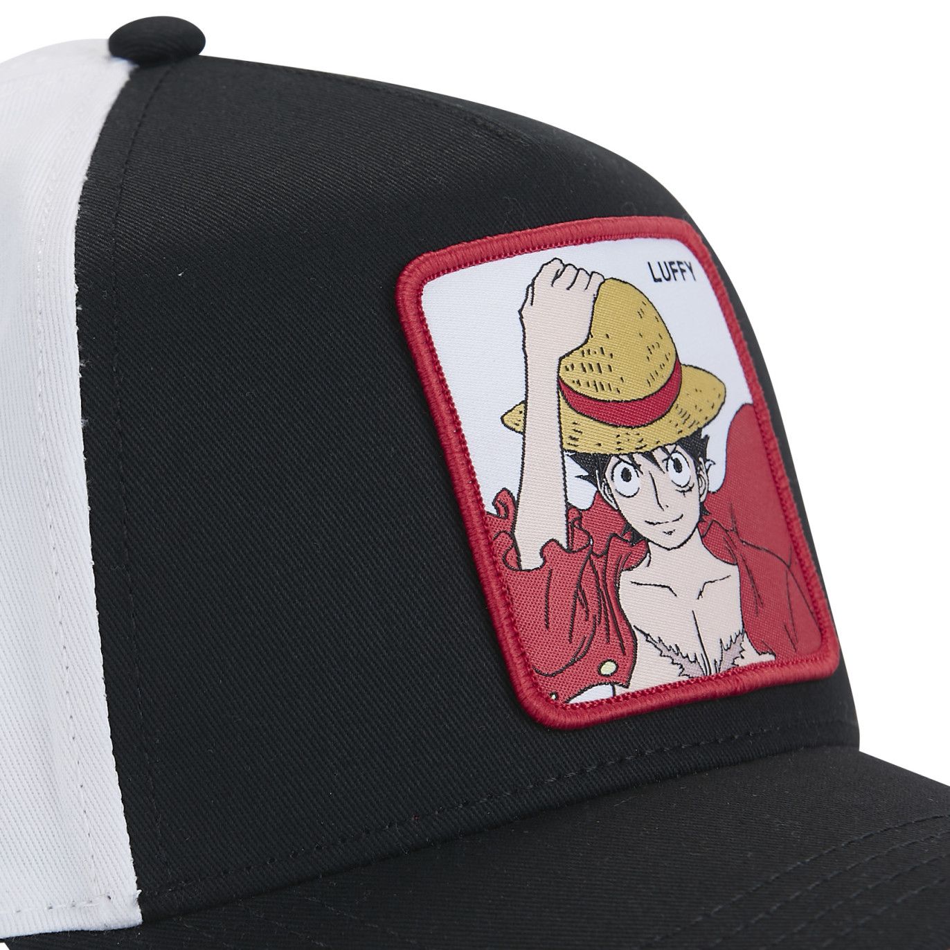 CAPSLAB Casquette Baseball One Piece Luffy Snapback - Noire