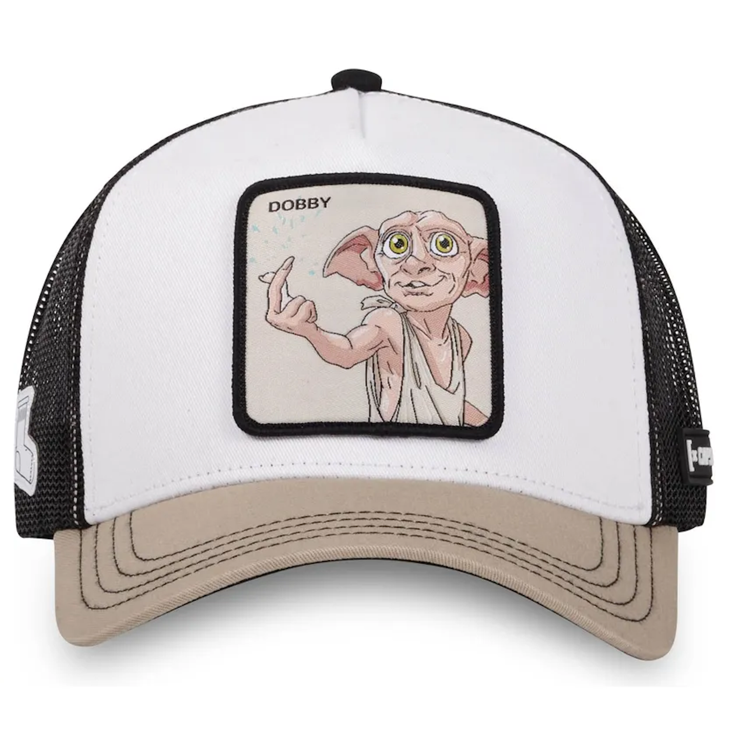 CAPSLAB Casquette Harry Potter Dobby Beige Blanc