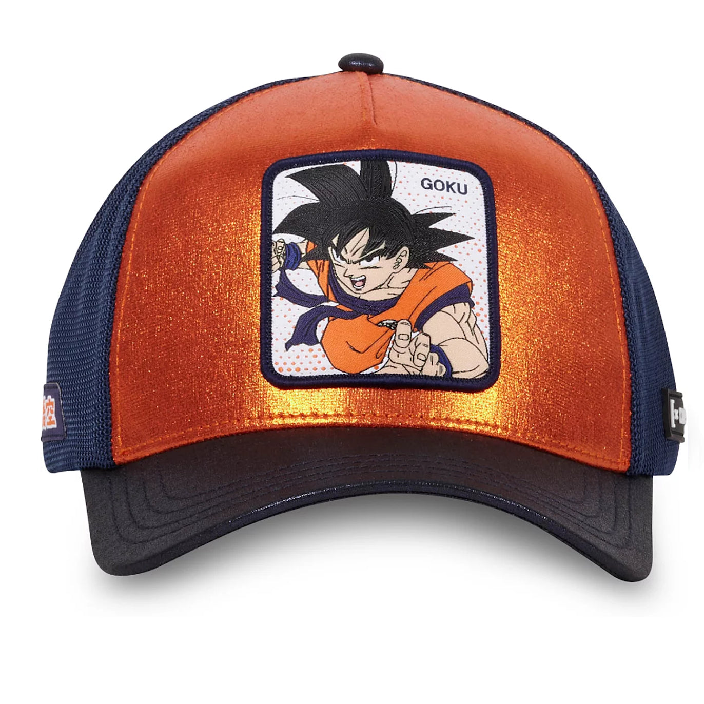 CAPSLAB Casquette Dragon Ball Z Goku Effet Brillant Orange
