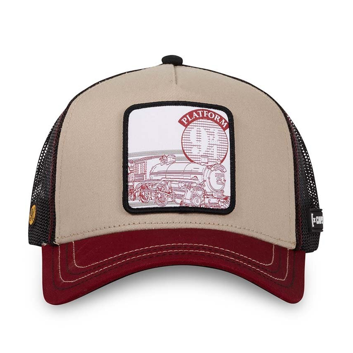 CAPSLAB Casquette Harry Potter Platform Beige