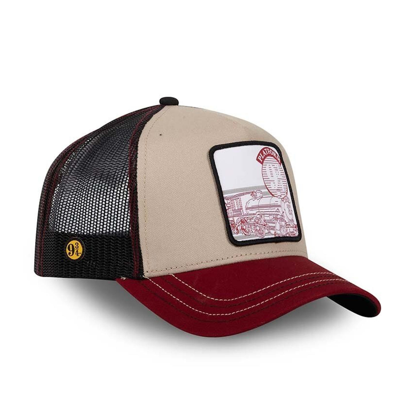CAPSLAB Casquette Harry Potter Platform Beige