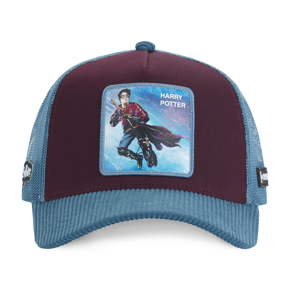 CAPSLAB Casquette Harry Potter Velours Violet/Bleu