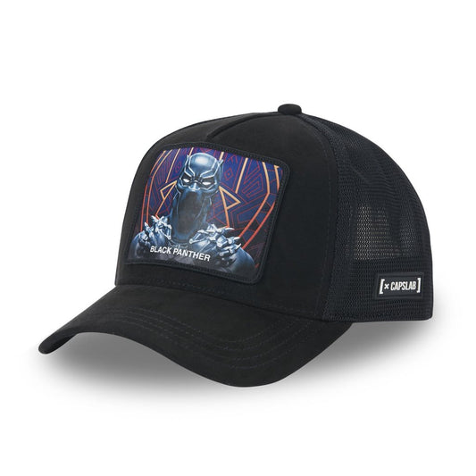 CAPSLAB Casquette Marvel Black Panther Premium - Noir
