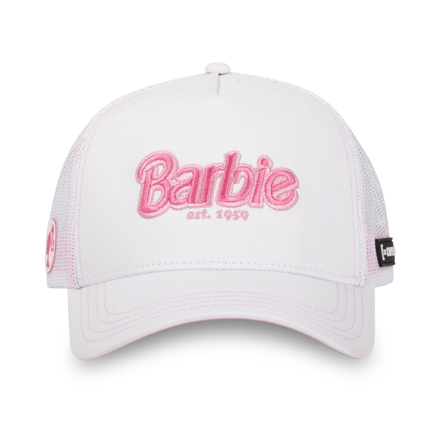 CAPSLAB Casquette Trucker Barbie Snapback - Blanche