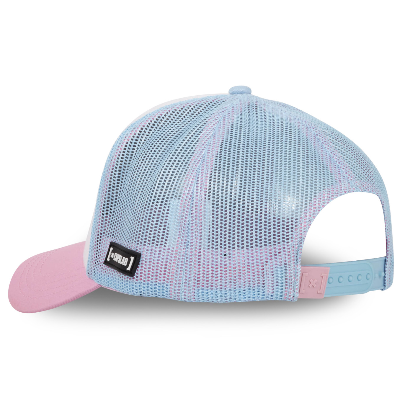 CAPSLAB Casquette Trucker Barbie Snapback - Blanche Rose