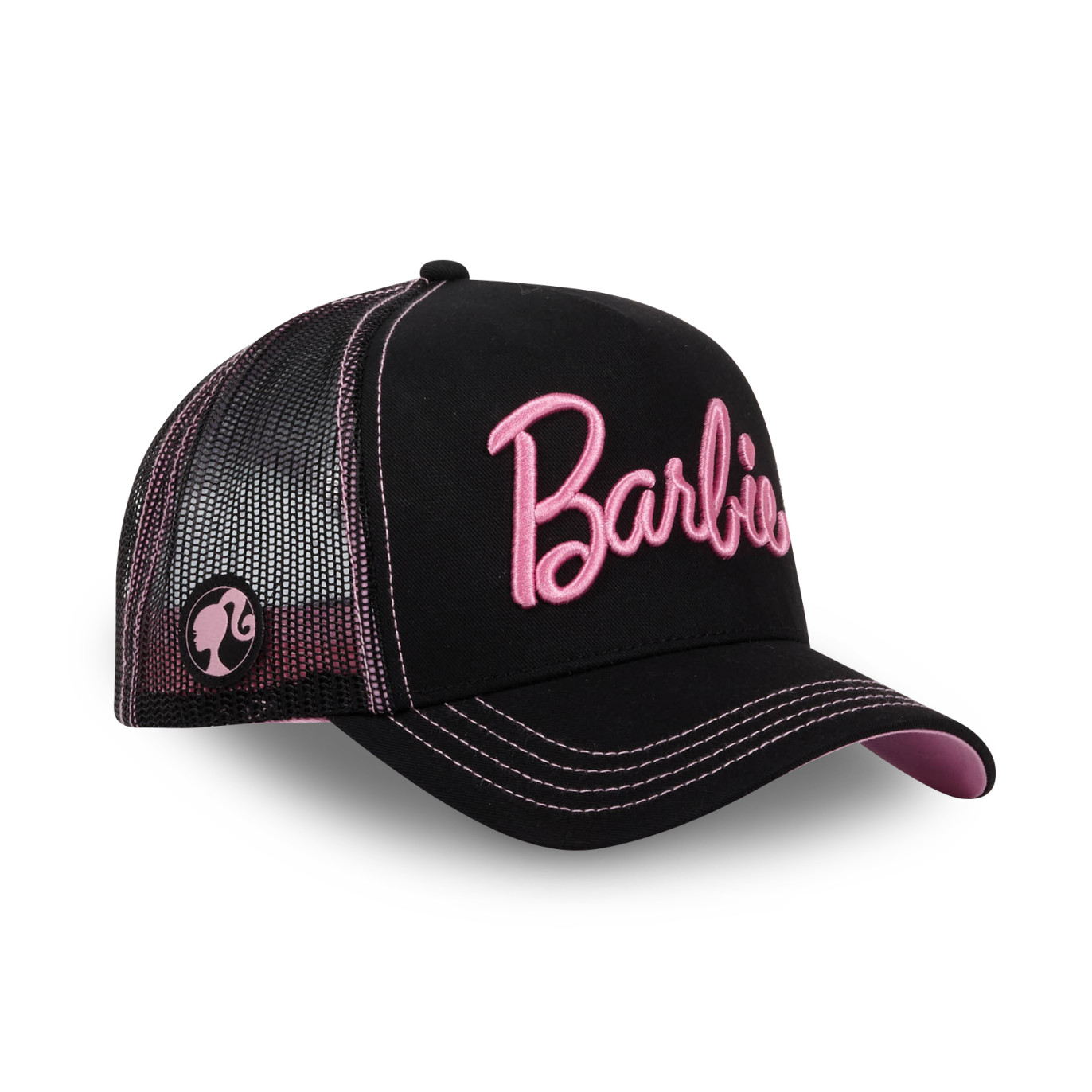 CAPSLAB Casquette Trucker Barbie Snapback - Noire