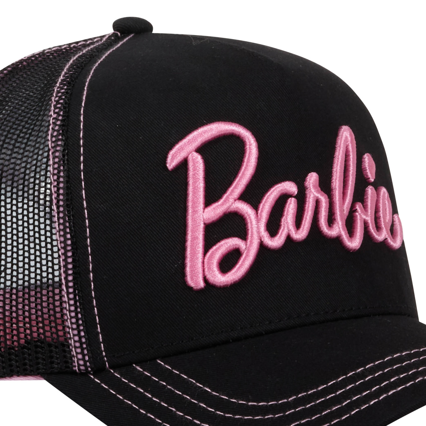 CAPSLAB Casquette Trucker Barbie Snapback - Noire