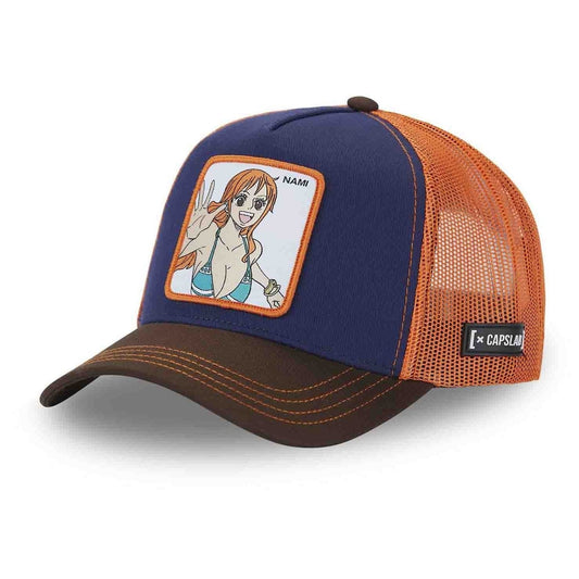 CAPSLAB Casquette Trucker One Piece "Nami"