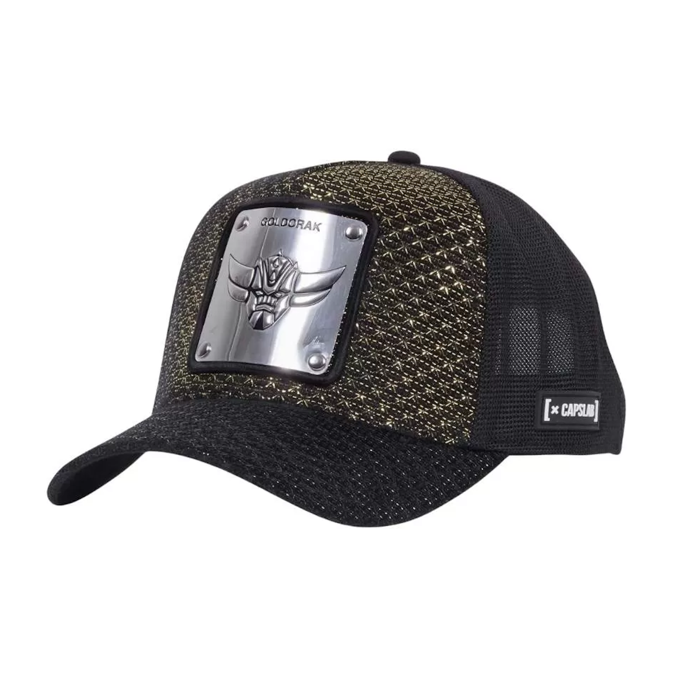 CAPSLAB Casquette Goldorak Special Metal Noir