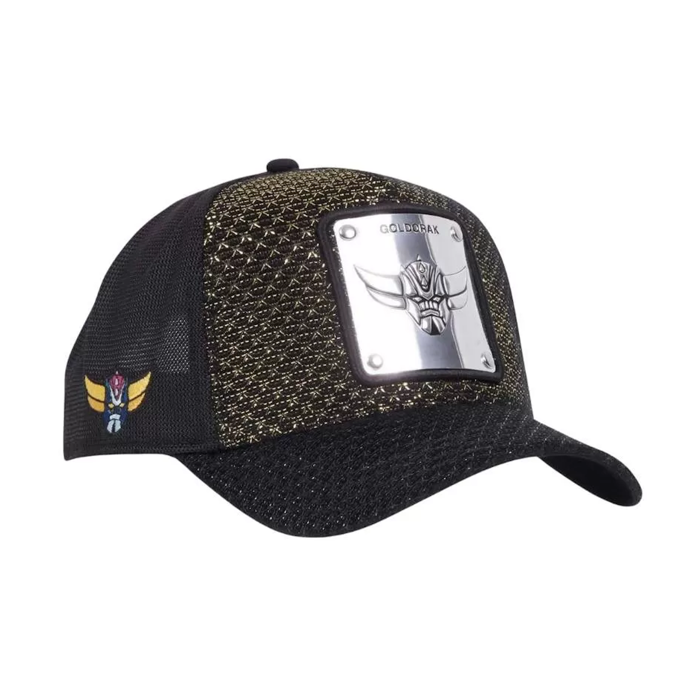 CAPSLAB Casquette Goldorak Special Metal Noir