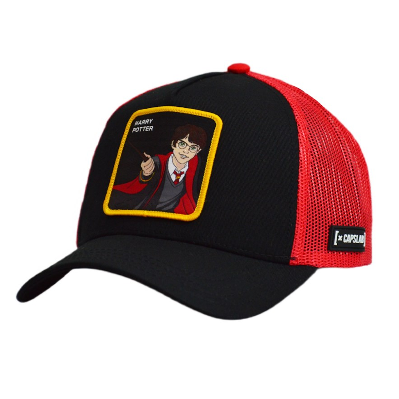 CAPSLAB Casquette Harry Potter Noir Rouge