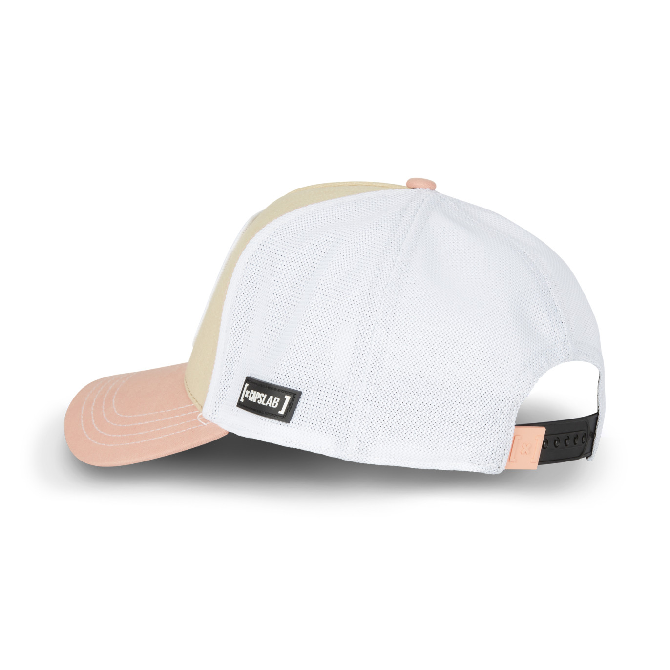 CAPSLAB Casquette Homme Trucker Looney Tunes Bugs Bunny Beige