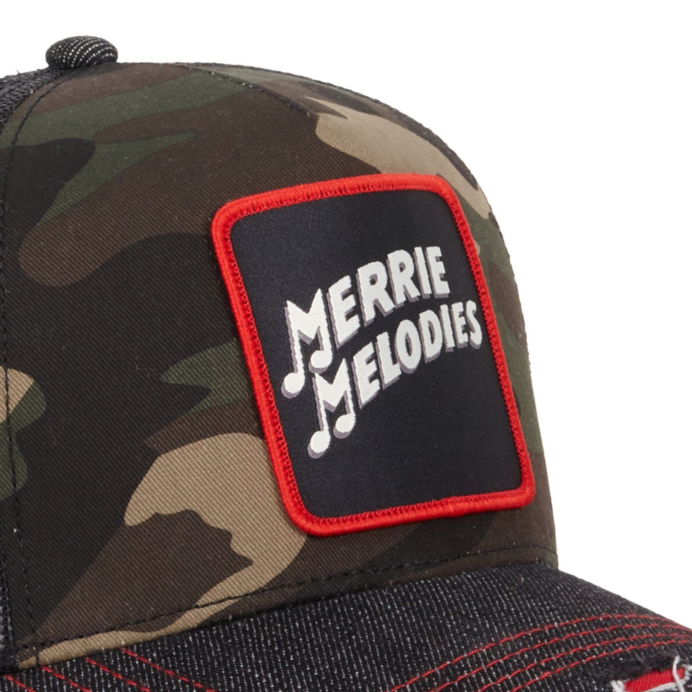 CAPSLAB Casquette Looney Tunes Merrie Melodies Distressed Camouflage