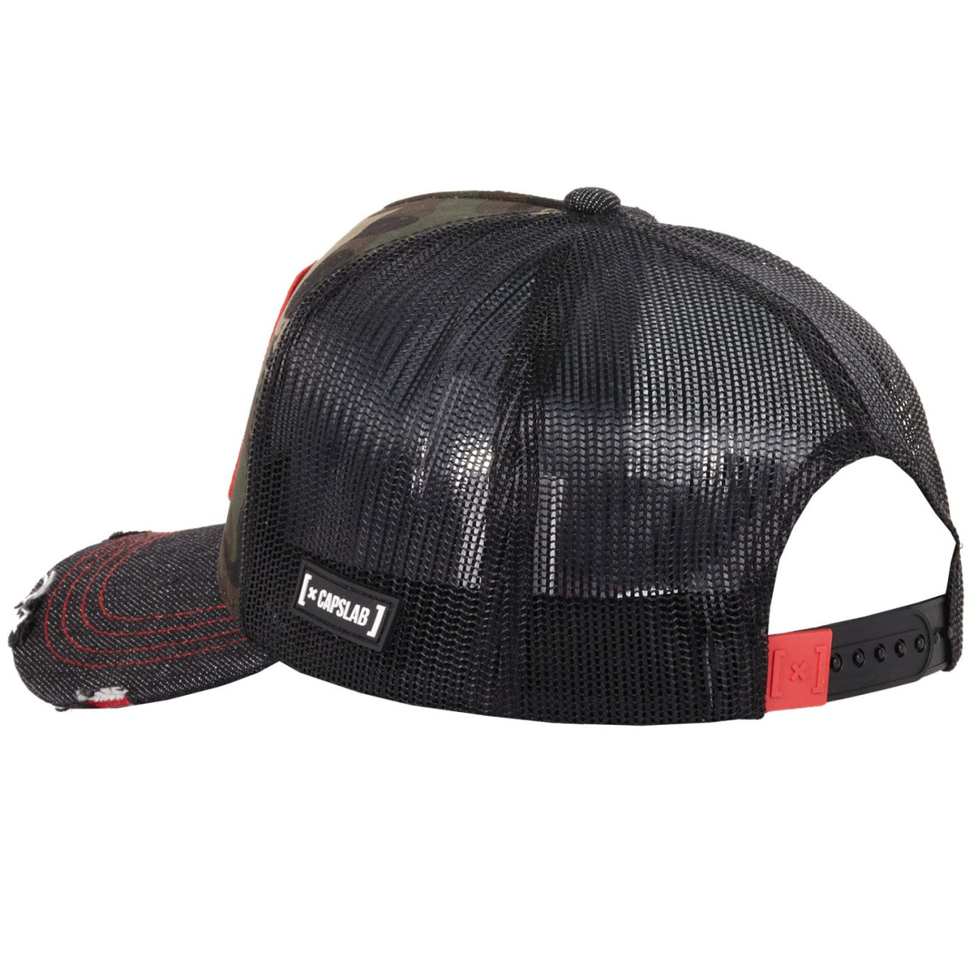 CAPSLAB Casquette Looney Tunes Merrie Melodies Distressed Camouflage