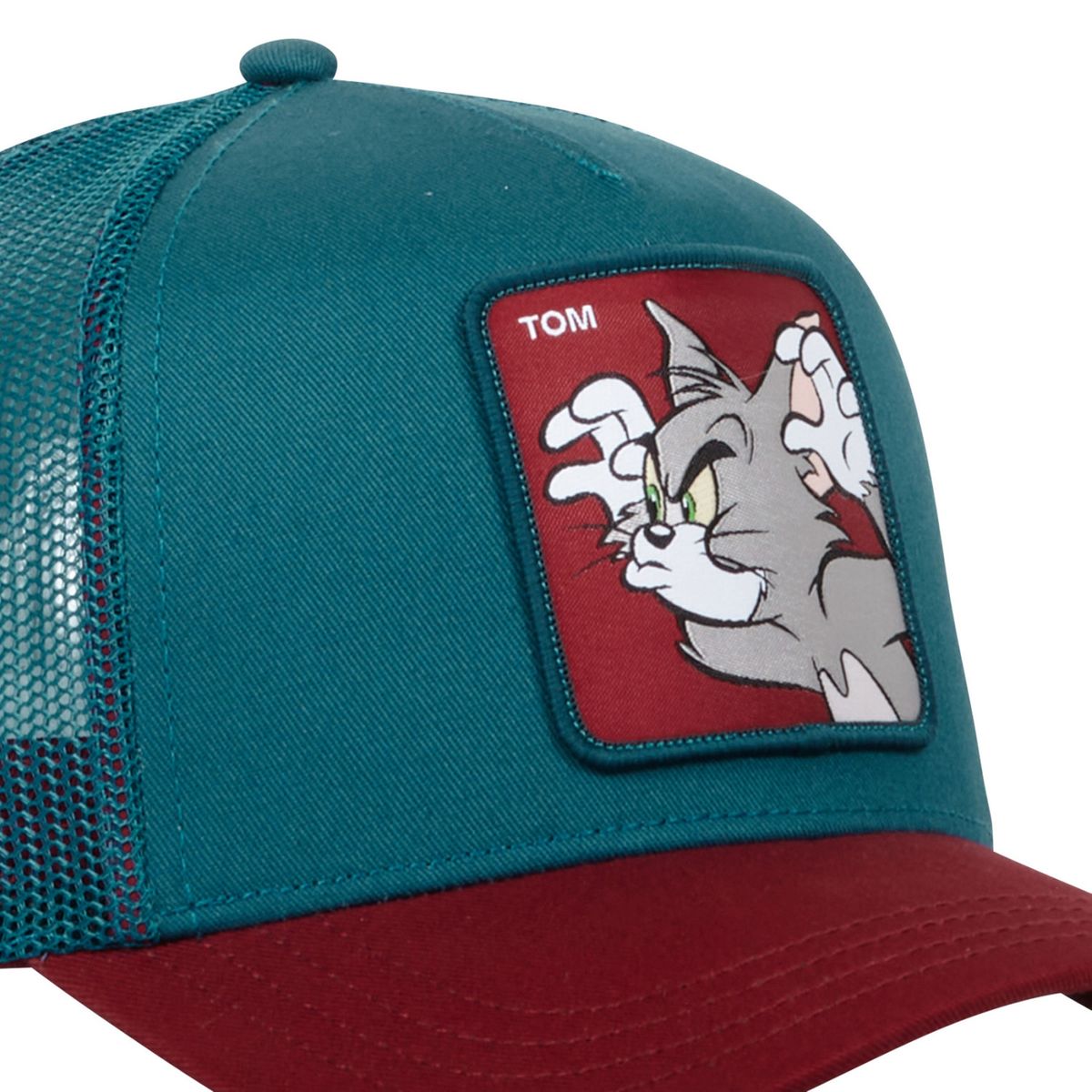CAPSLAB Casquette Tom & Jerry Angry Tom Vert