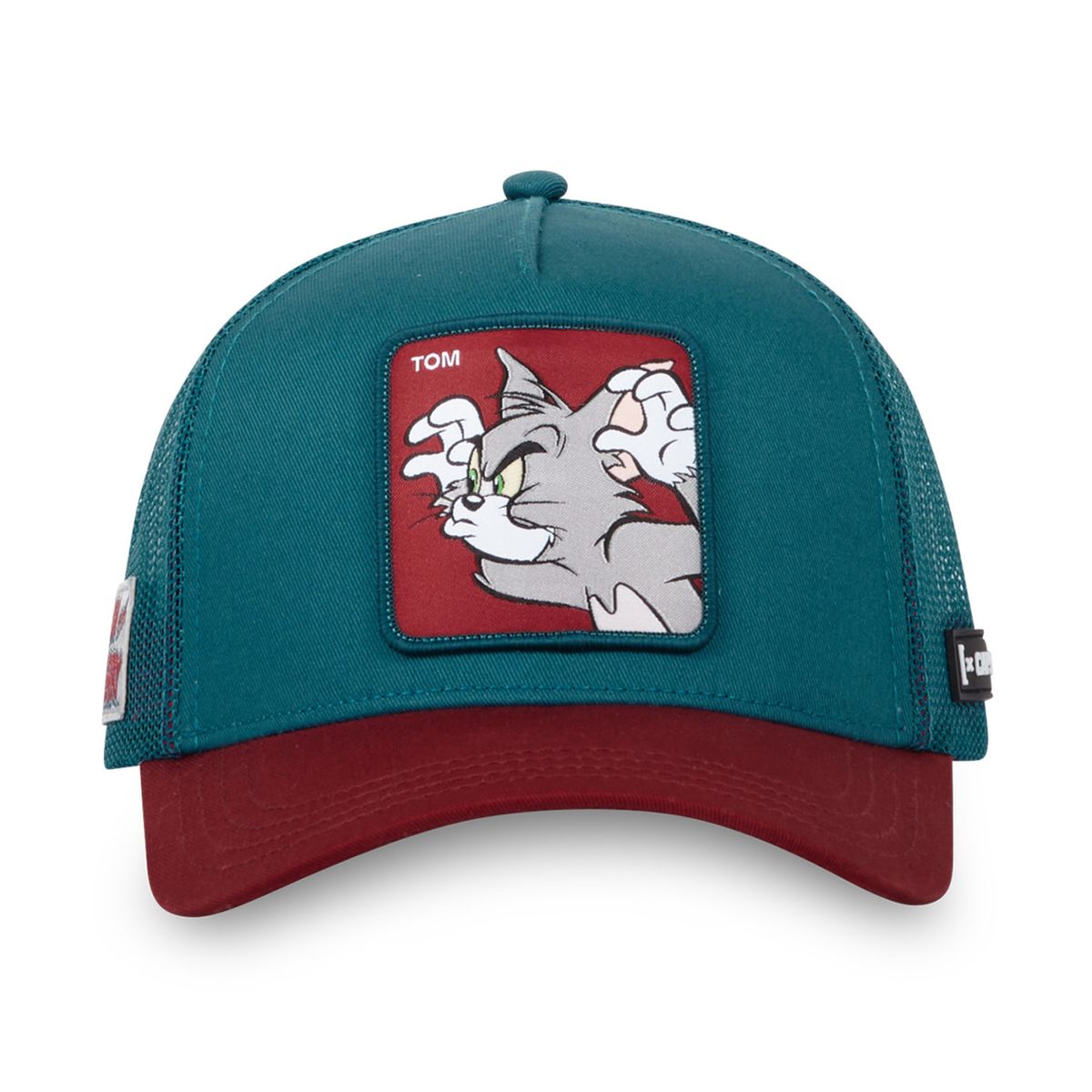 CAPSLAB Casquette Tom & Jerry Angry Tom Vert