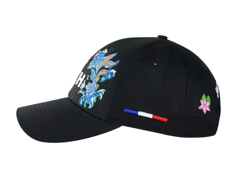 LXH CASQUETTE « HÉRITAGE » CUSTOM NOIR/CARPE