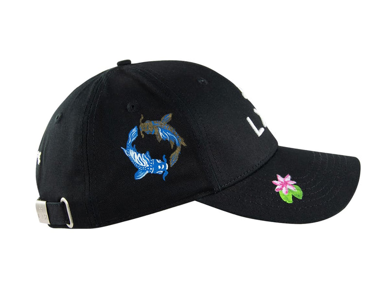 LXH CASQUETTE « HÉRITAGE » CUSTOM NOIR/CARPE