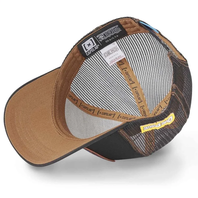 CAPSLAB Casquette Trucker ONE PIECE Tony Chopper Noir